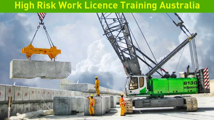 high risk work licence training courses