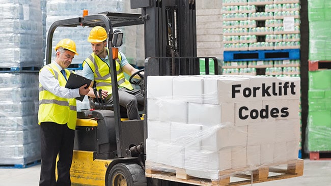 forklift licence codes high risk work licence