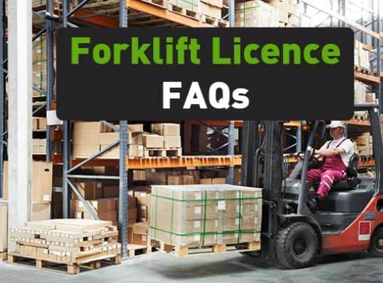 forklift licence faqs